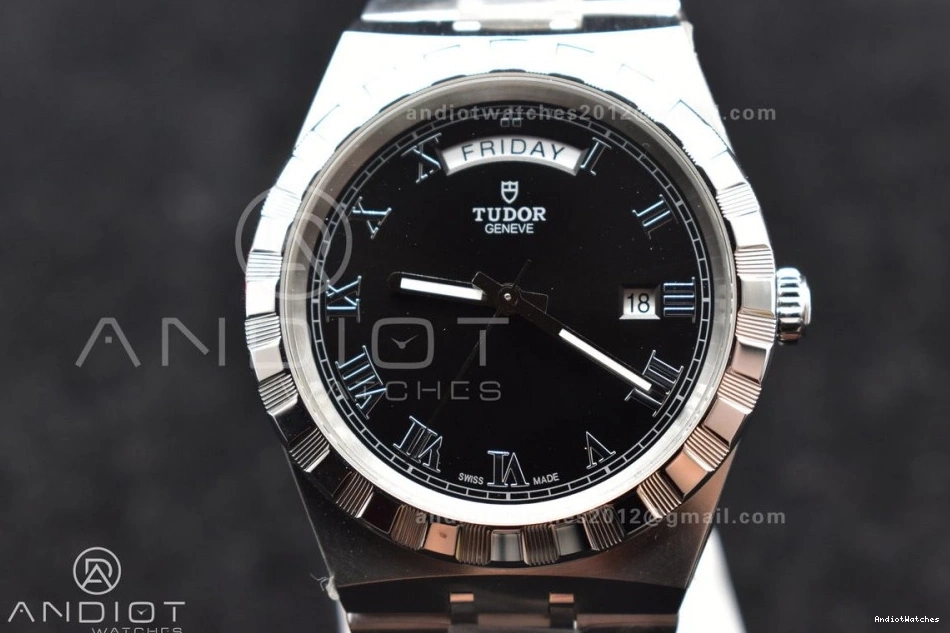 Dial 1:1 1192 Edition Tudor Royal A UrbanStyle on V7F Black Strap SS Best 1205